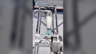 মাছের পোষা খাদ্য এক্সট্রুডার 500kg/h উৎপাদন লাইন