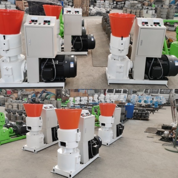 80-1000kg ক্ষমতা ডিজেল / মোটর চালিত পশু ফিড Pellet Machine Feed Pellet Mill সহজে পোল্ট্রি ফিড তৈরি করা