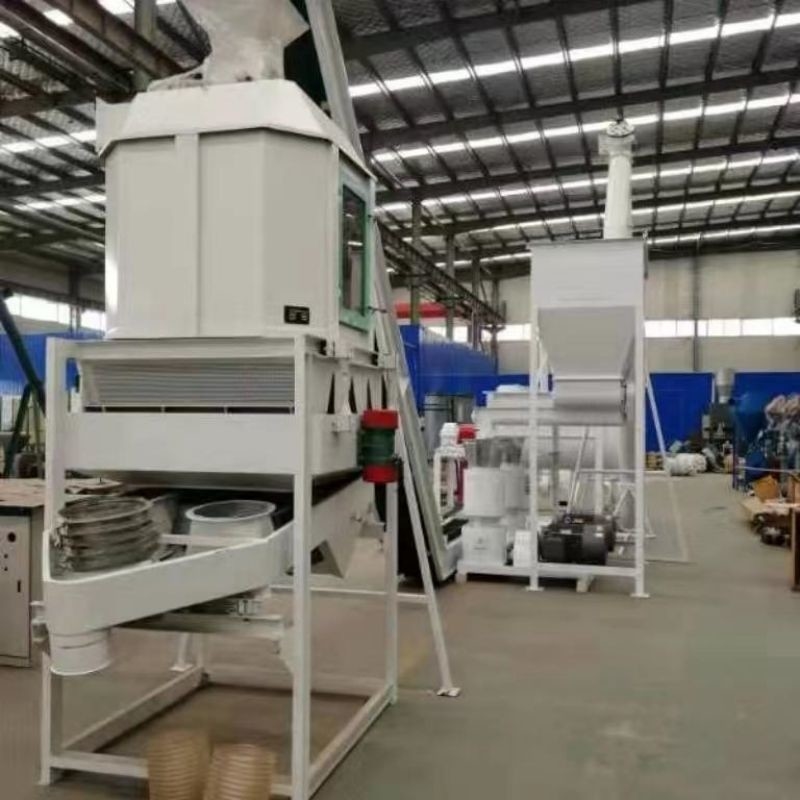 পশু খাদ্য প্রক্রিয়াকরণের জন্য A1 স্ট্যান্ডার্ড ফিড পেলেট উৎপাদন লাইন 1-20t/H