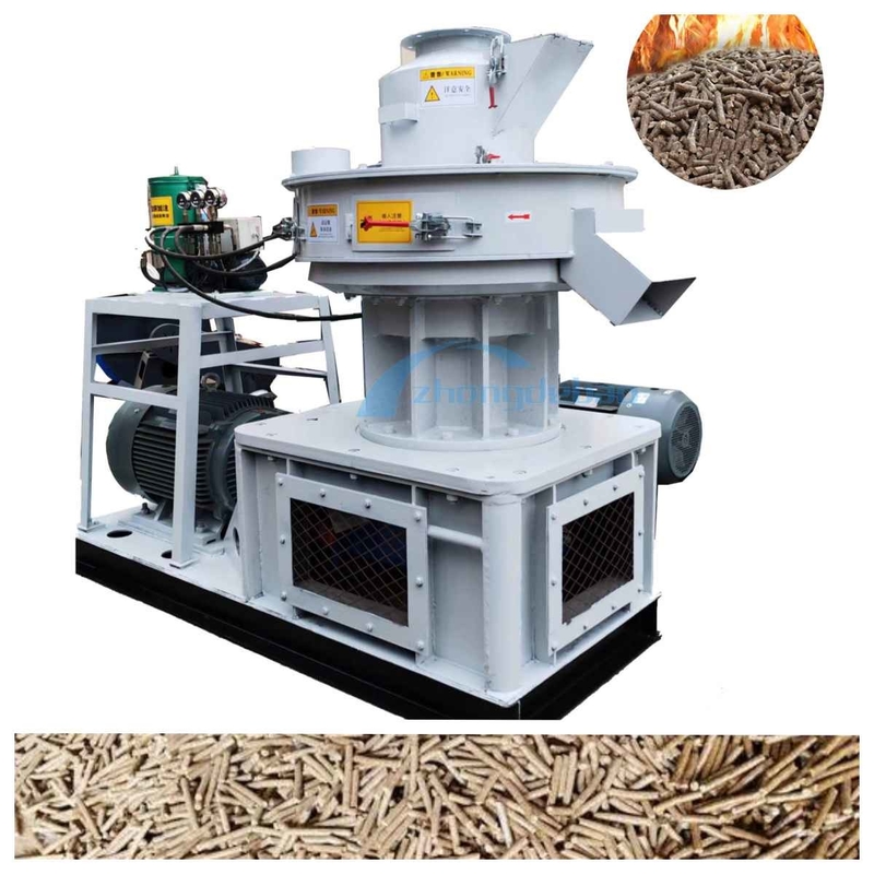 স্বয়ংক্রিয় ফুল পেলেট উত্পাদন সরঞ্জাম 800-1000kg/H কাঠের বড়ি এক্সট্রুডার মেশিন