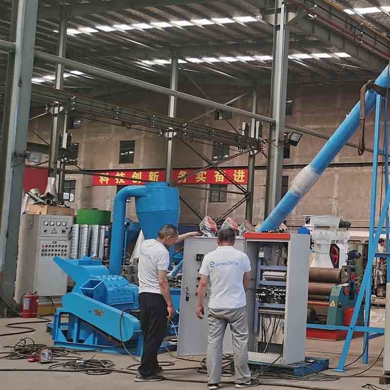 600-800kg/H কাঠের বড়ি উৎপাদন লাইন বায়োমাস পেলেট মেকিং মেশিন ফ্ল্যাট ডাই