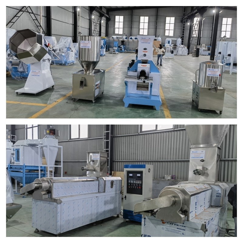 স্টেইনলেস স্টীল ভাসমান ফিশ ফিড উত্পাদন লাইন 0.75kw স্ক্রু পরিবাহক