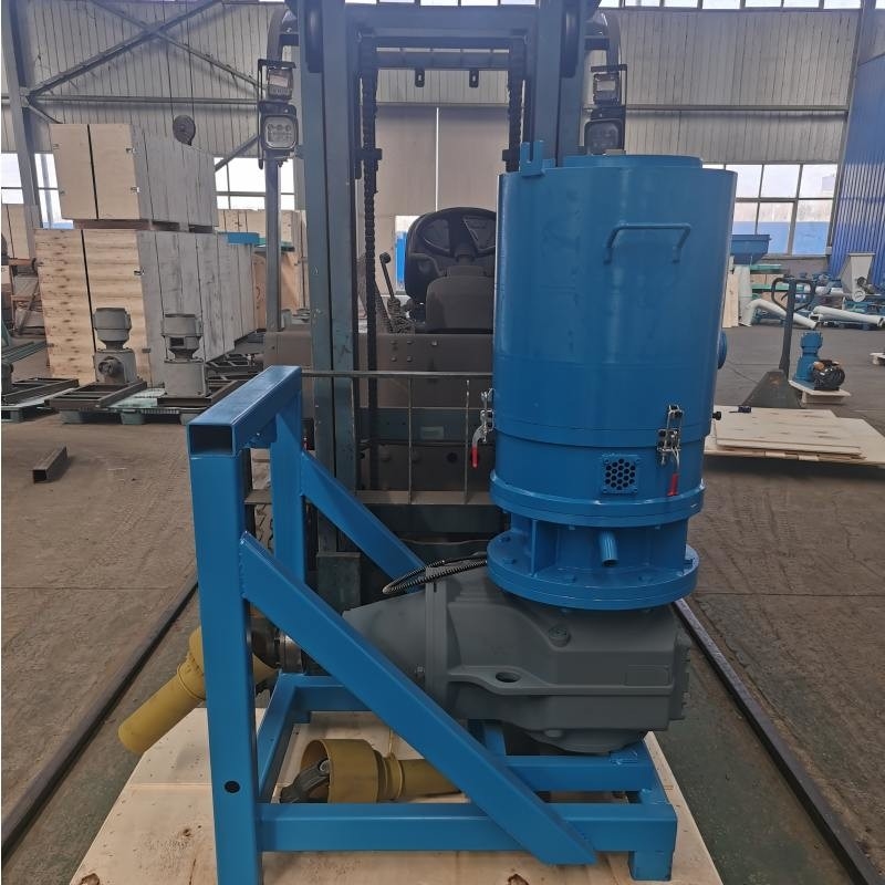250-350kg/H 36hp PTO চালিত পেলেট মিল কাঠের পেলিটাইজার জ্বালানী ছুরির জন্য