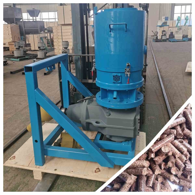 100-800kg/H PTO পেলেট মিল ফিশ পেলেট মেকিং মেশিন করাত খড় জ্বালানী বায়োমাস