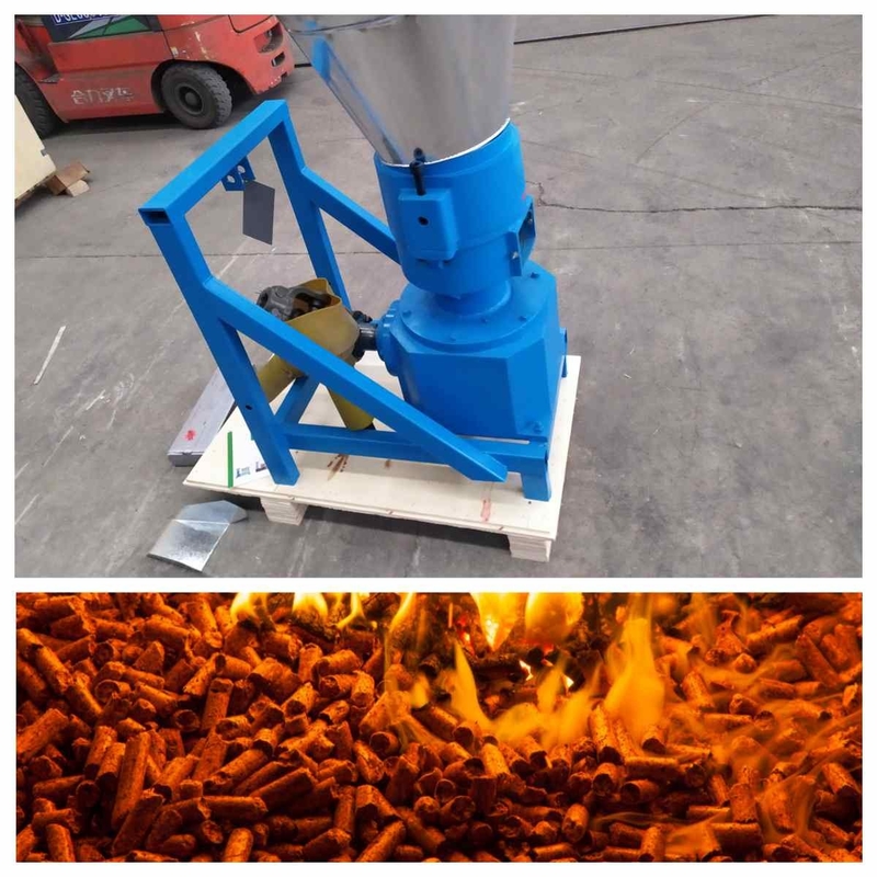 500-1000kg/H PTO Pellet Mill 10-80hp বায়োমাস সডাস্ট পেলেট মেকিং মেশিন সিই সহ