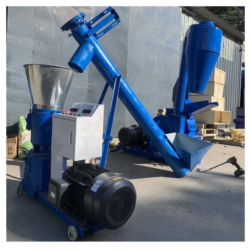 80-1200kg/H ফ্ল্যাট ডাই উড পেলেট মেশিন 2.5-6 মিমি উড পেলেট মিল মেশিন কাঠ পোড়ানো