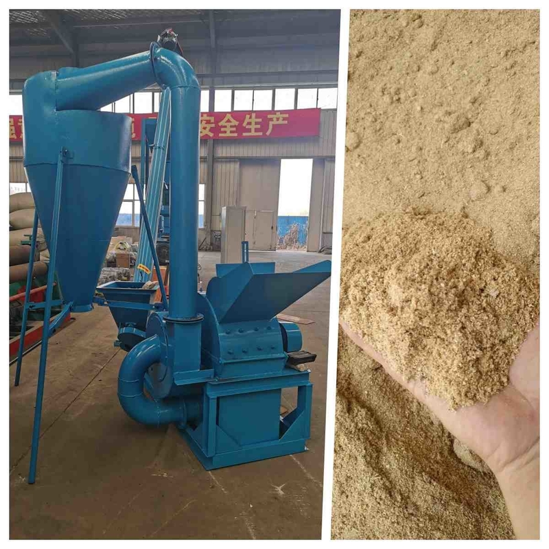 15kw 500kg/H শাখা কাঠ চিপস কাঠ চিপস শেভিংস ক্রাশিং গ্রাইন্ডার মেশিন 420-3
