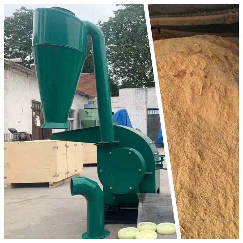 শস্য খড়ের ভুসি ঘাসের ভুট্টা ভুট্টা হেই স্ট্রং ফিড হ্যামার মিল টু গ্রাইন্ডিং ফডার ময়দা