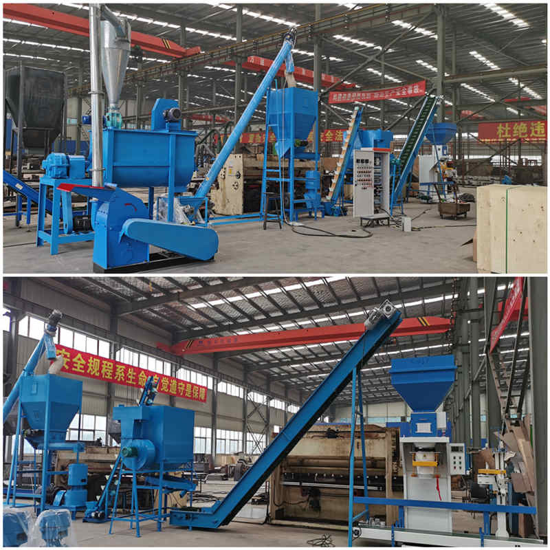 2ton/H চিকেন ফিড উৎপাদন লাইন সিই পোল্ট্রি ফিড পেলেট মেকিং মেশিন