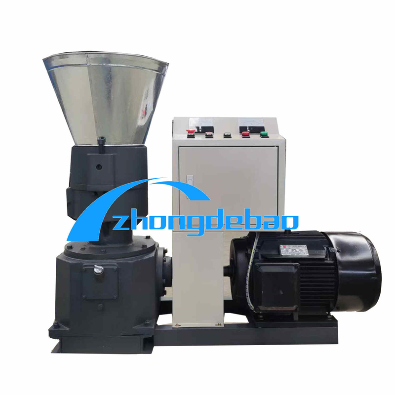 7.5kw পিগ ফিড পেলেট মেকার 80-100kg/H ছোট চিকেন ফিড পেলেট মেশিন