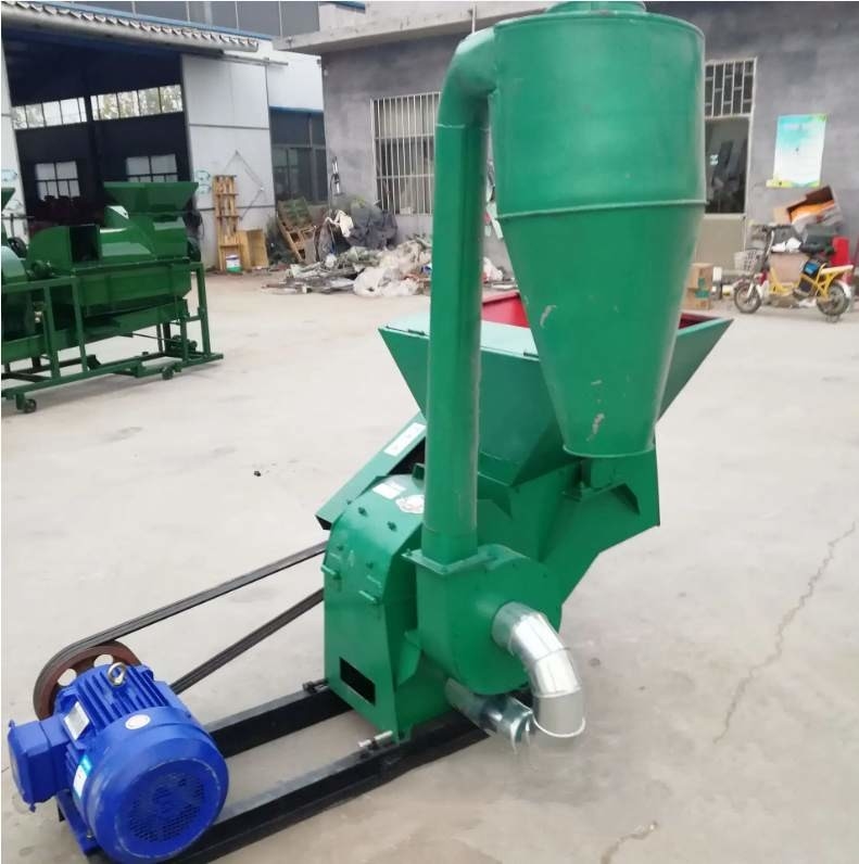 1.2-2.5t/H কাঠ Crusher ময়না Stalks এবং বাদাম শেল গ্রাইন্ডার Crusher মেশিন কাস্টম রঙ
