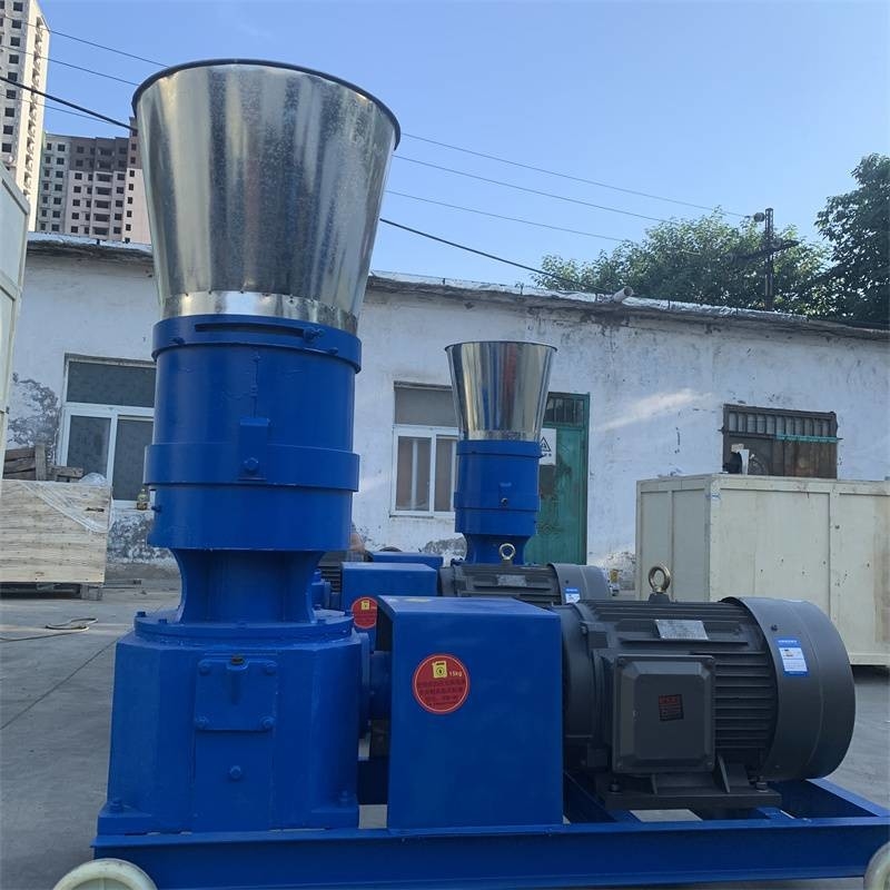 উচ্চ ক্ষমতা 1-1.5t/H ফিড পেল্ট মেকার পোল্ট্রি ফিড প্রসেসিং মেশিন স্বয়ংক্রিয়