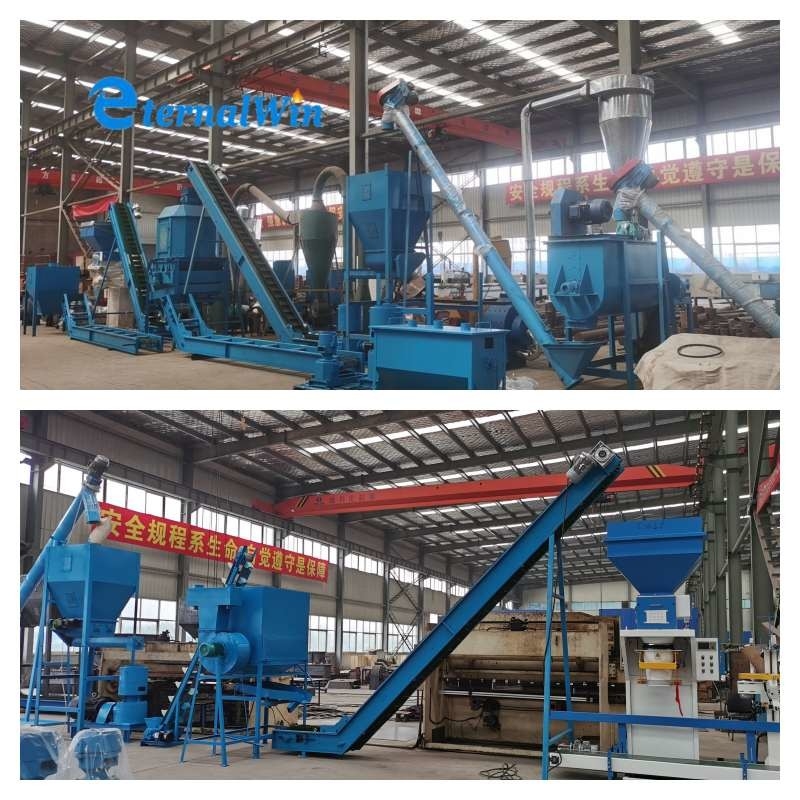 কাঁচামালের আর্দ্রতা ≤20% পারফরম্যান্স সহ পেললেট ফিড উত্পাদন লাইন