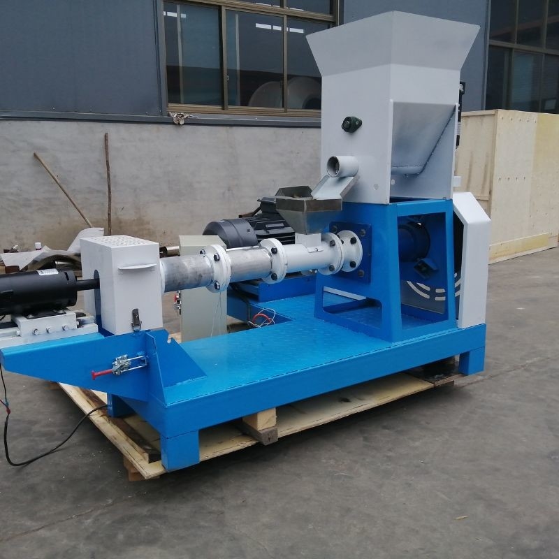 0.4kw 22HP ড্রাই টাইপ ফিশ ফিড পেললেট মেশিন ভাসমান ফিশ ফিড এক্সট্রুডার
