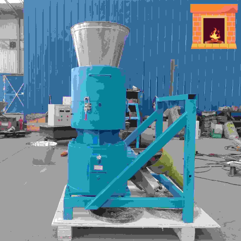 ট্র্যাক্টর অশ্বশক্তি 10-80hp জন্য ইঞ্জিন চালিত পেললেট মিল সঙ্গে বড় আউটপুট