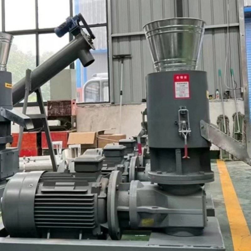 কাস্টমাইজড 7.5KW কাঠের পেল্ট তৈরি বায়োমাস পেল্ট মেশিন ছোট বায়োমাস পেল্ট মেশিন সম্পূর্ণ স্বয়ংক্রিয় পেল্ট মেশিন