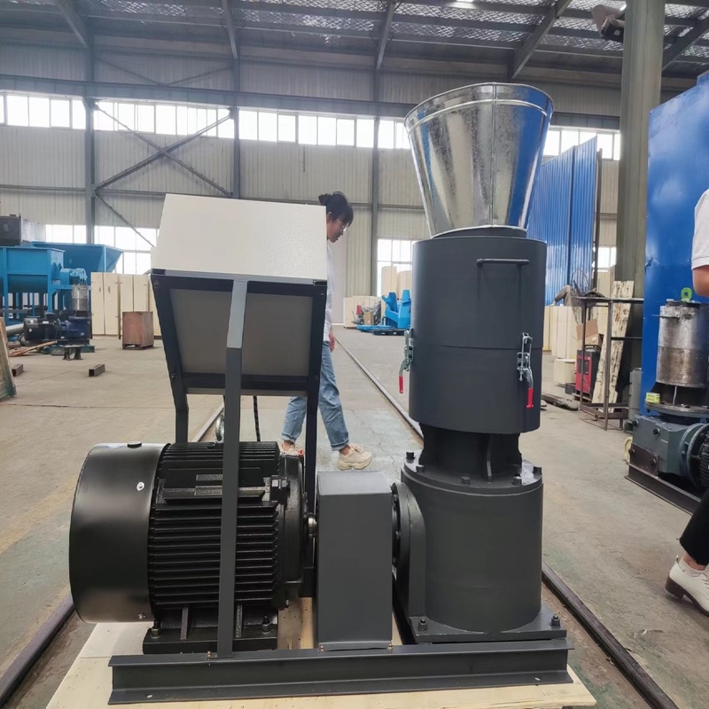 সহজ অপারেশন ফিড পেললেট মেশিন 800-1200kg/h পশু খাদ্য তৈরীর মেশিন উচ্চ উত্পাদনশীলতা খাদ্য পেললেট মিল