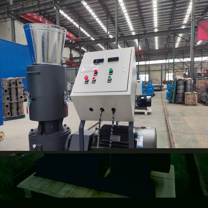 সহজ অপারেশন ফিড পেললেট মেশিন 800-1200kg/h পশু খাদ্য তৈরীর মেশিন উচ্চ উত্পাদনশীলতা খাদ্য পেললেট মিল