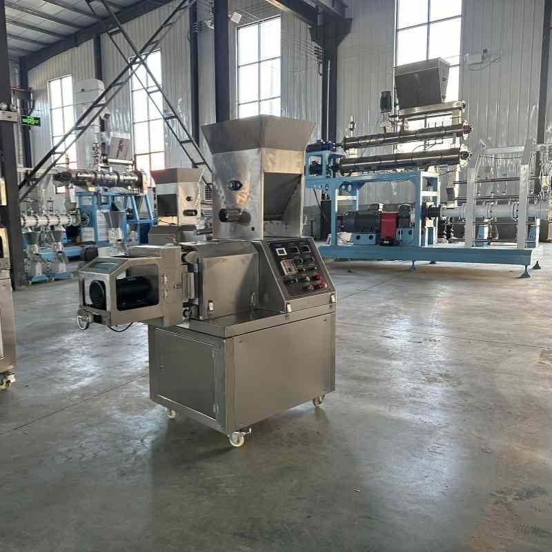 বিড়াল এবং কুকুরের খাদ্য extruder খাদ্য উত্পাদন মেশিন