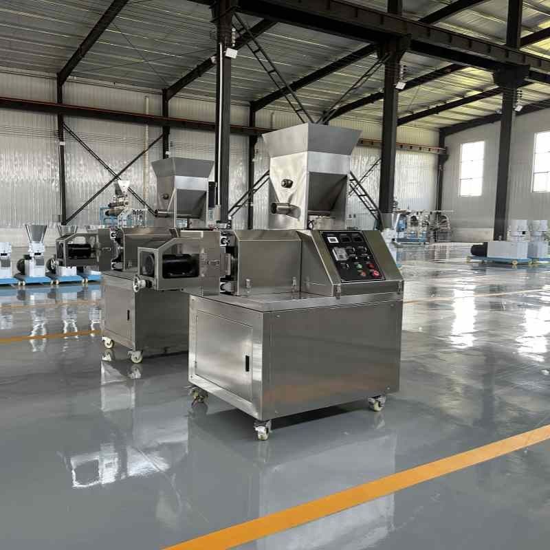 বিড়াল এবং কুকুরের খাদ্য extruder খাদ্য উত্পাদন মেশিন