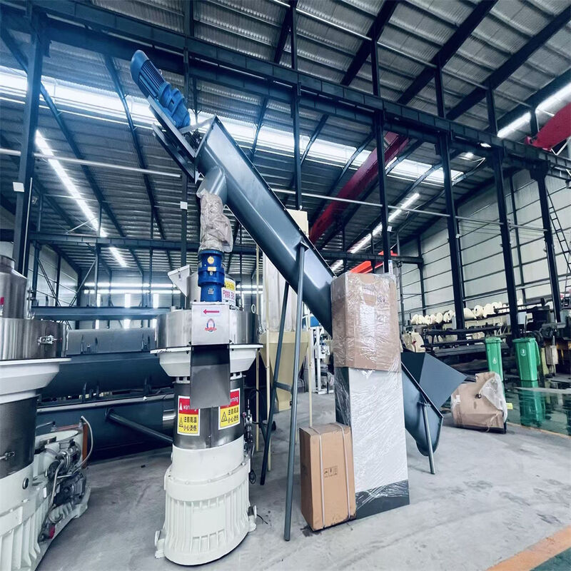 বায়োমাস জ্বালানী পেল্ট উৎপাদনের জন্য উচ্চ দক্ষতাযুক্ত রিং ডাই কাঠের পেল্ট মিল