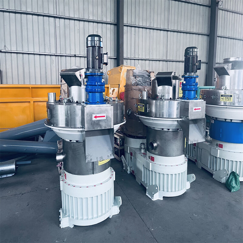 বাণিজ্যিক রিং ডাই কাঠের পেলিট মেশিন, ০.৫-১৫ টন/ঘণ্টা ক্ষমতা এবং শক্তি-সাশ্রয়ী বায়োমাস পেলিট উৎপাদন লাইনের জন্য উচ্চ-ক্রোমিয়াম খাদ ইস্পাত ডাই