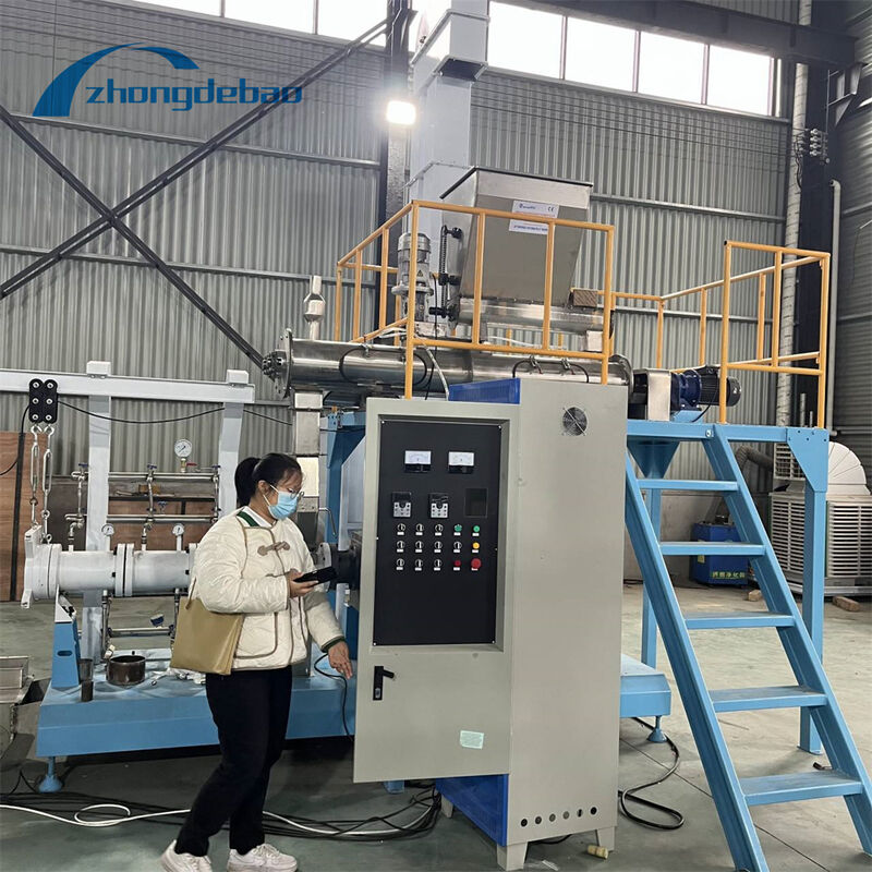 প্রধান শক্তি 37-160kw ভাসমান মাছ ফিড মেশিন শিল্প গ্রেড ভাসমান ফিড পেল্ট মেশিন মাছ চাষের সুবিধা জন্য