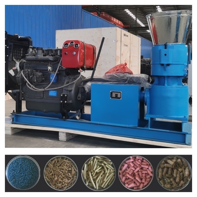 3kw-30kw পোল্ট্রি পেলেট মেকিং মেশিন 2.5-12mm লাইভস্টক ফিড মেকিং মেশিন