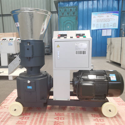 100 কেজি/এইচ অ্যানিমেল ফিড পেলেট মিল 1200 কেজি/এইচ ছোট ফিড প্রসেসিং মেশিন