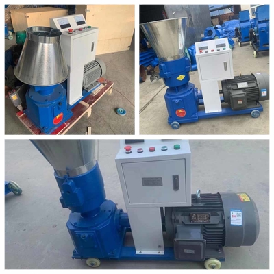 15kw উড পেলেট মিল 200kg/H ভুসি করাত কাঠের পেলট মেশিন বিমোয়াস জ্বালানী