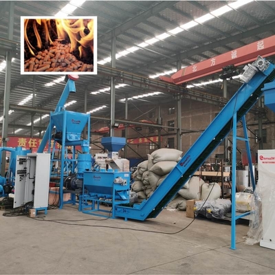 সম্পূর্ণ বায়োমাস পেলেট উত্পাদন লাইন 30t/H করাত তৈরির মেশিন