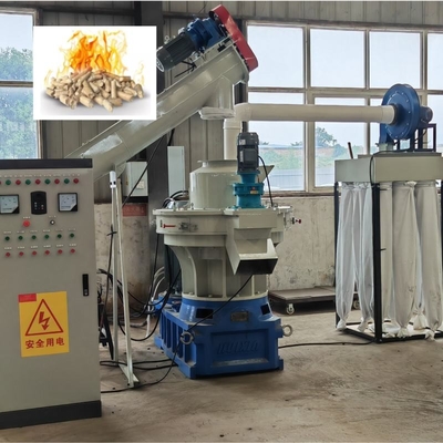 4-12 মিমি কাঠের বড়ি উৎপাদন লাইন 2-20t/H বায়োমাস পেলেট মেকার