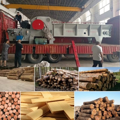 3-30kw কাস্টমাইজড কাঠ শেডিং মেশিন বাণিজ্যিক গাছ শাখা পেষকদন্ত