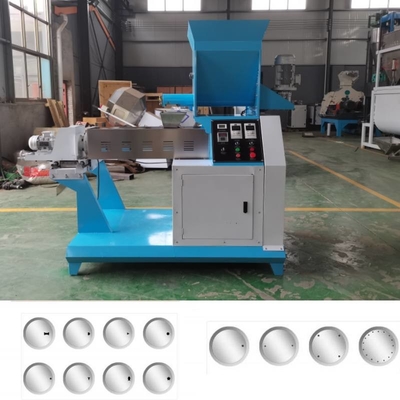 একক স্ক্রু ফিড ফুফিং এক্সট্রুডার মিল 1mm-20mm সঙ্গে পশু / পোষা প্রাণী খাদ্য জন্য