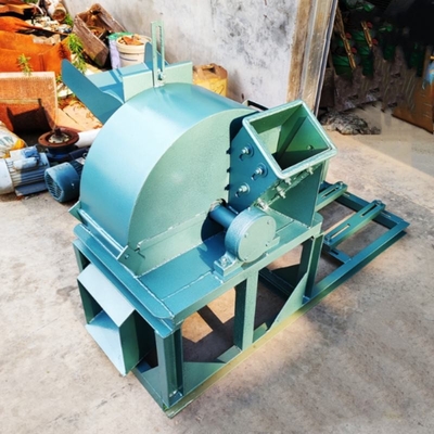 1-3T 37KW বর্জ্য কাঠ Crusher কাঠ চিপস জৈব ভর কণা ছাল Sawdust Crusher