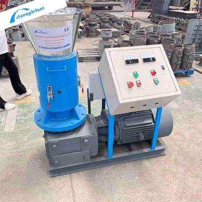 বায়োমাসের জন্য রোলার কাঠের পেললেট মিল মেশিন 400-600 কেজি / ঘন্টা